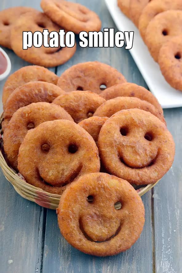 Potato Smiley Recipe (Indian Style Mccain Potato Smiley)
