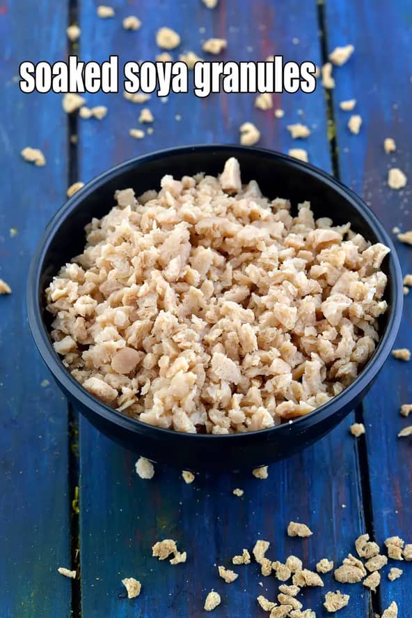 Soaked Soya Granules Recipe (How To Soak Soya Granules)