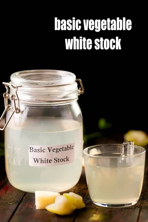 Basic Vegetable White Stock Recipe