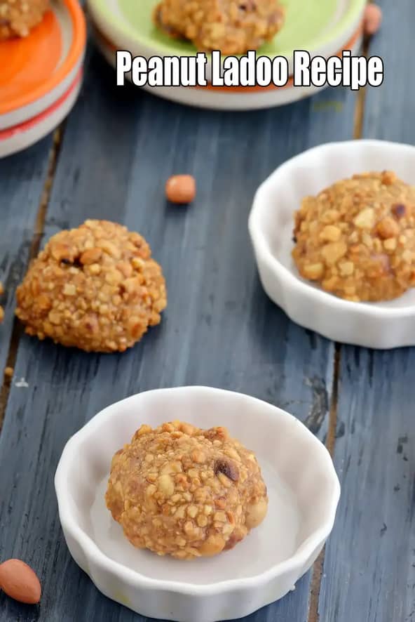 Peanut Ladoo Recipe (Quick Peanut Ladoo)