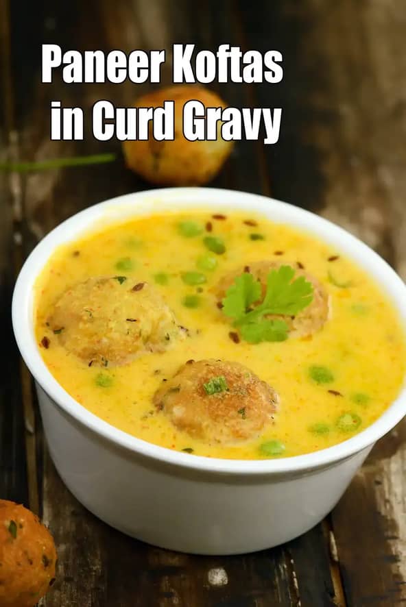 Paneer Koftas In Curd Gravy Recipe (Indian Recipes)