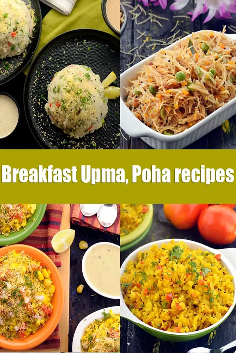 Breakfast Upma, Poha