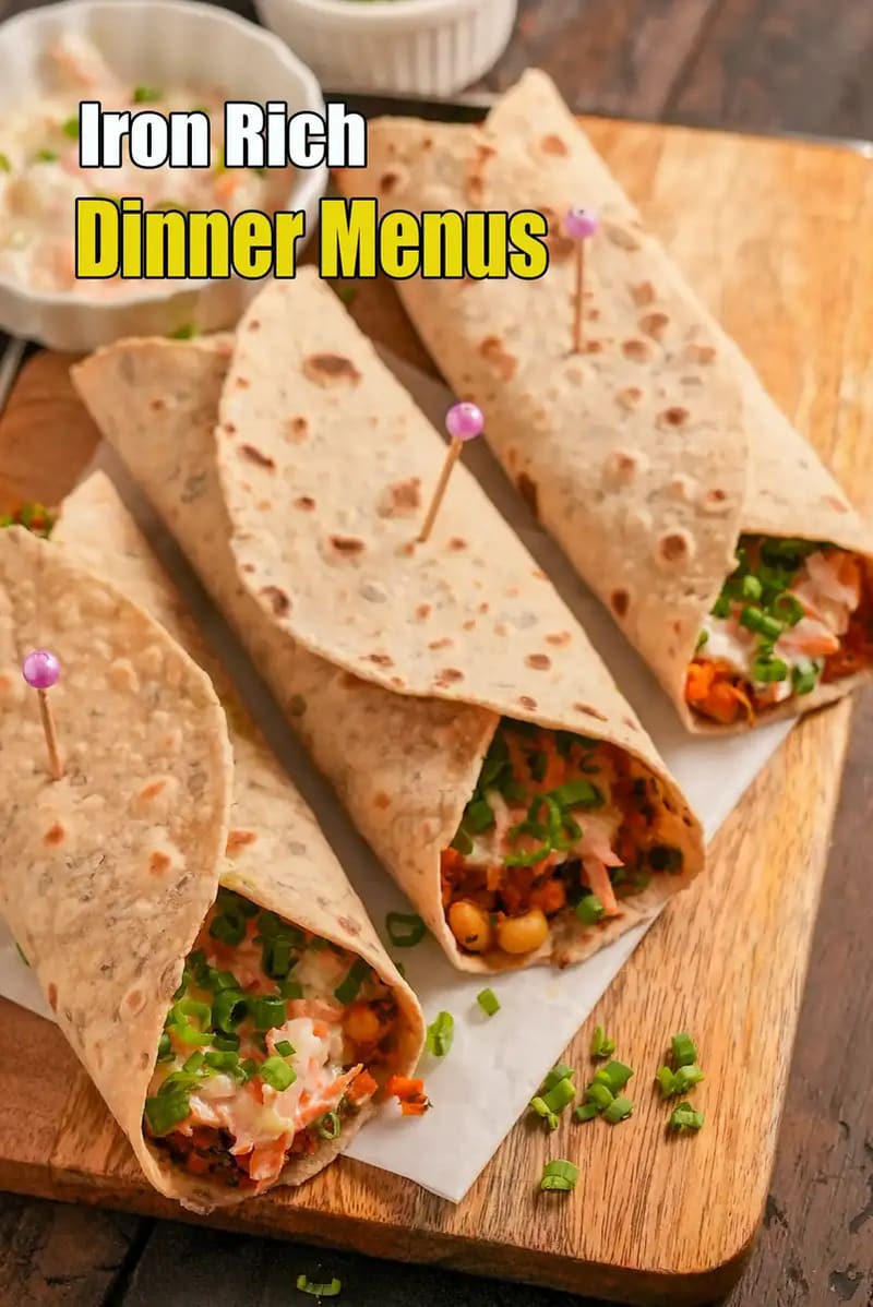 Iron Rich Dinner Menus