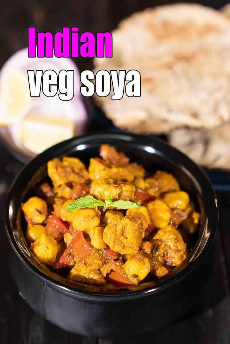 soy recipes, Indian veg soya recipes