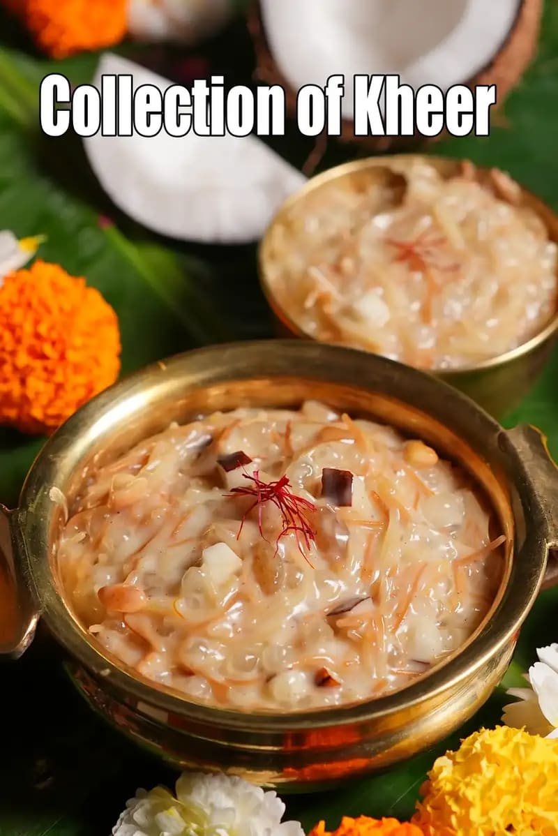 Collection of Kheer