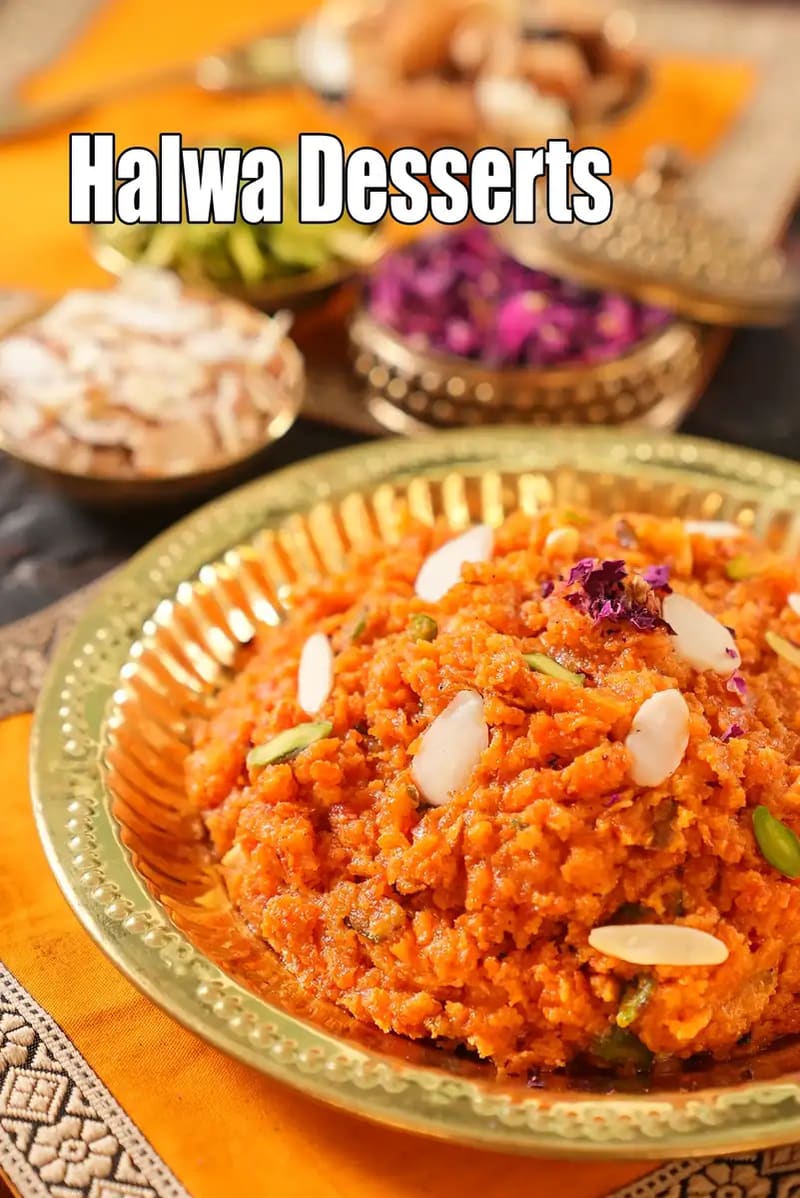 different kinds of halwa