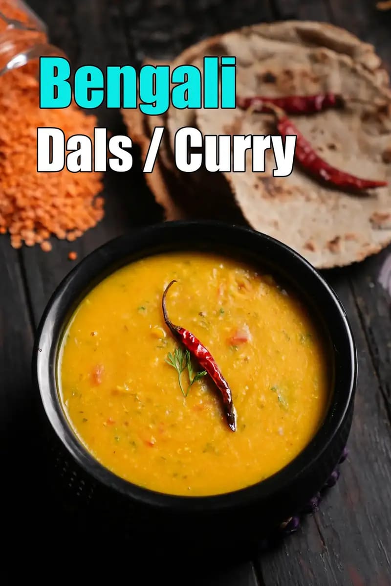 Bengali vegetarian Dals / Curry