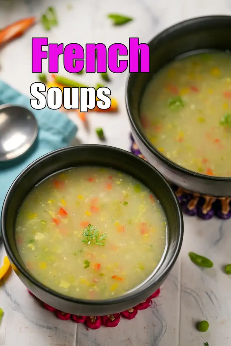 French syle Indian Soups