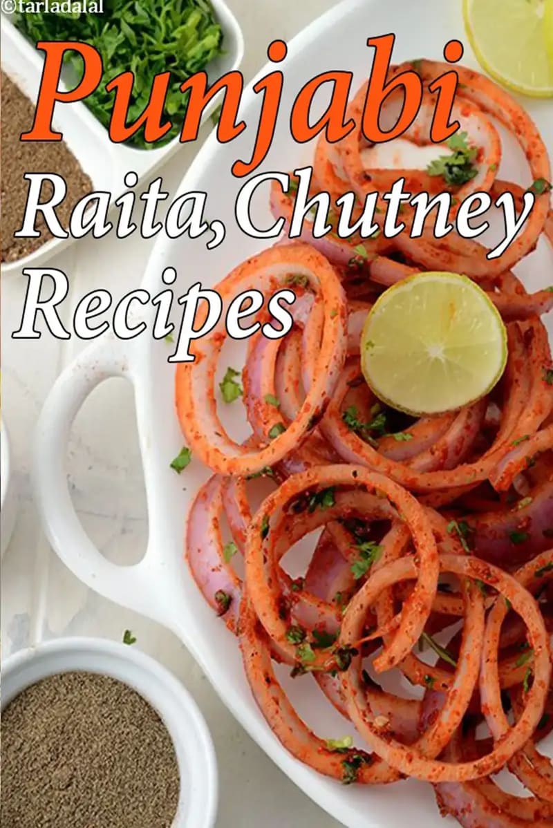 Punjabi Raita | Punjabi  Chutney | Achar