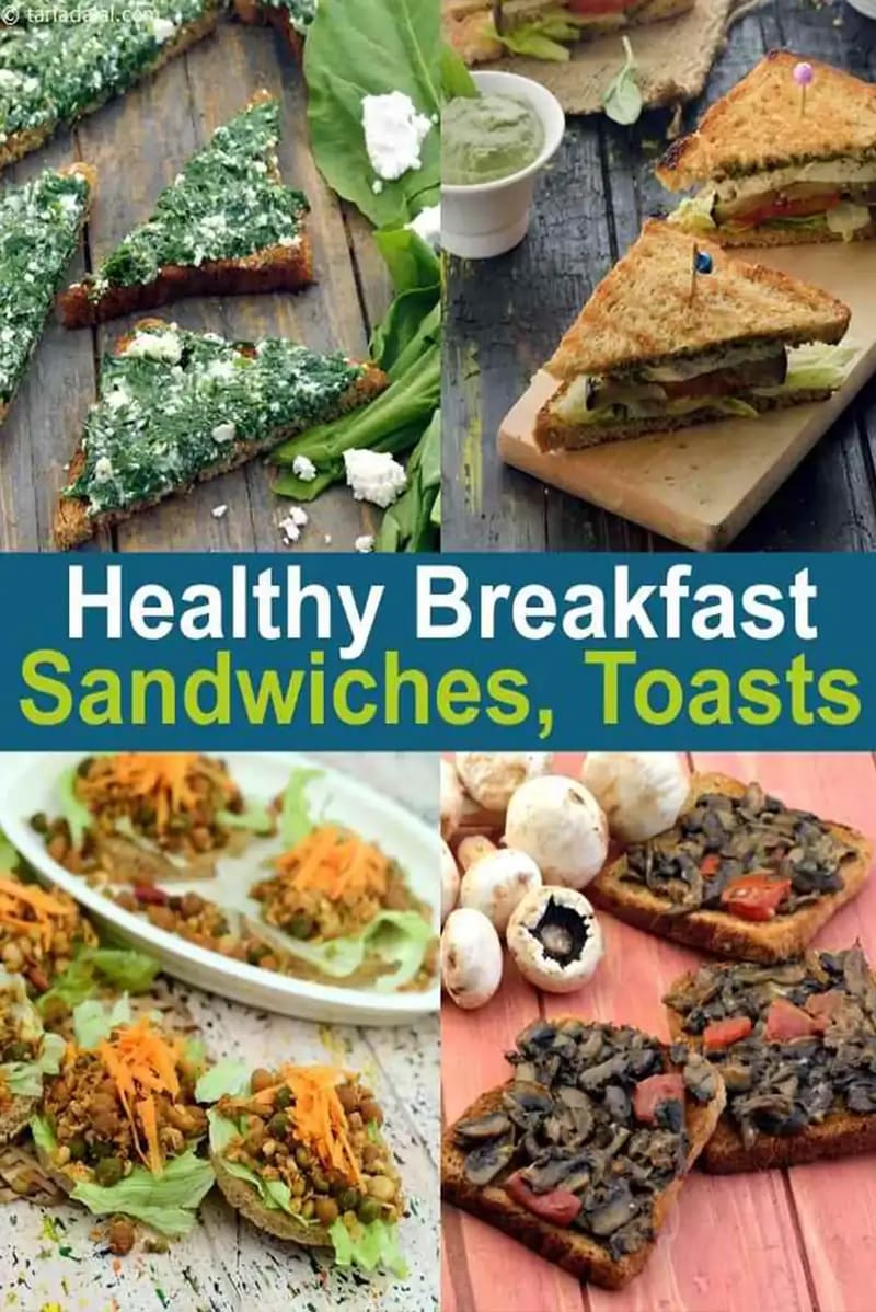 Healthy Breakfast Sandwiches