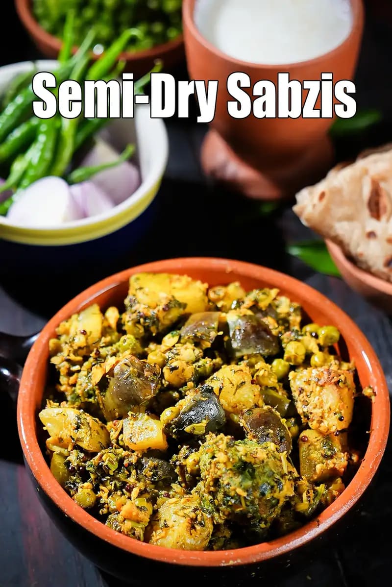 Semi-Dry Sabzis