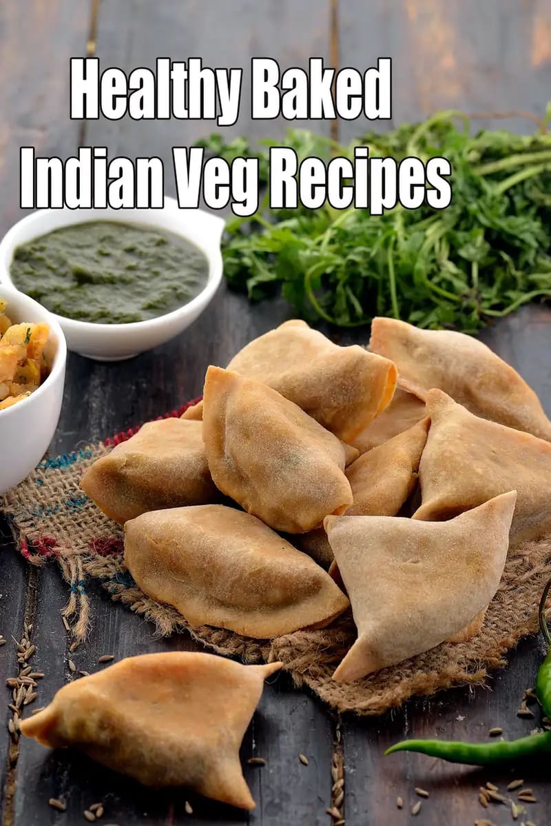 Healthy Baked Indian Veg