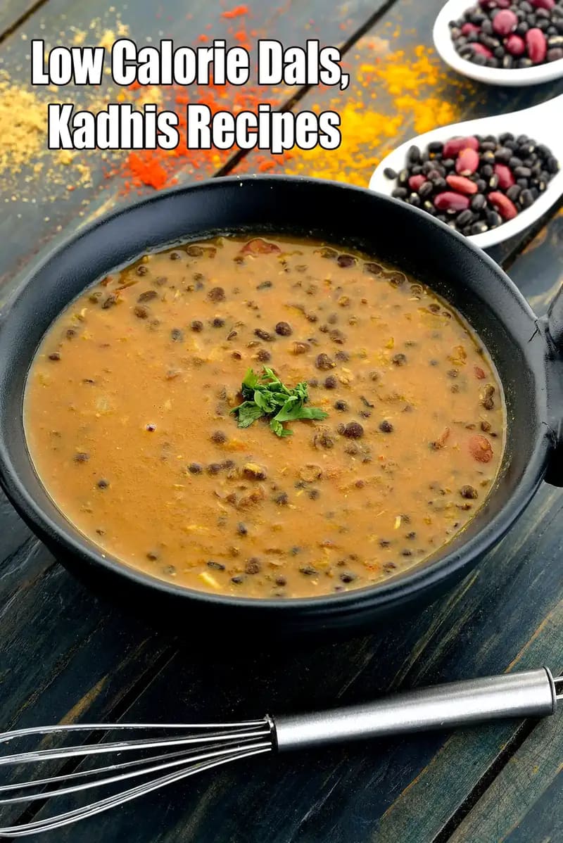 Low Calorie Dals, Kadhis