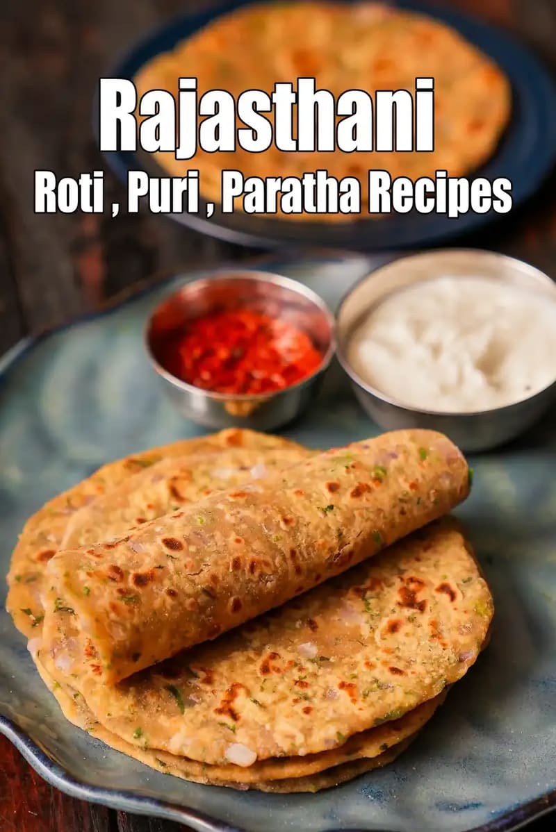 Rajasthani Roti / Puri / Paratha