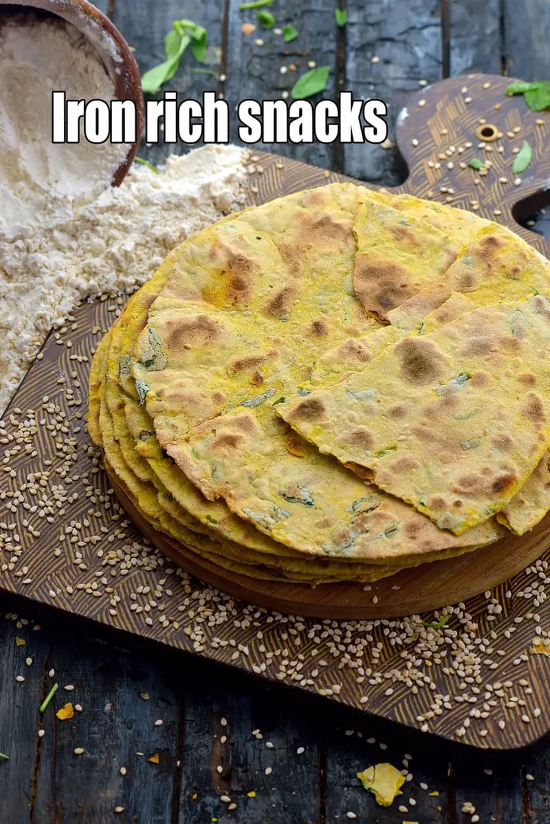 Iron Rich Indian Starters & Snacks