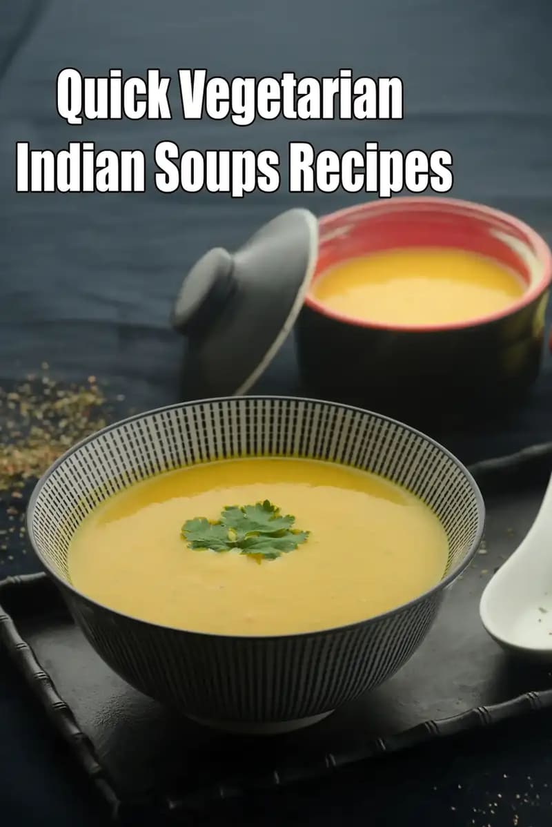 Quick Vegetarian Indian Soups