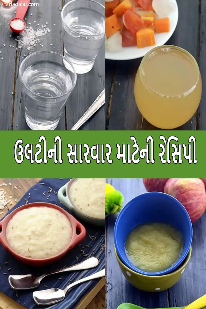 Indian recipes to treat Vomiting