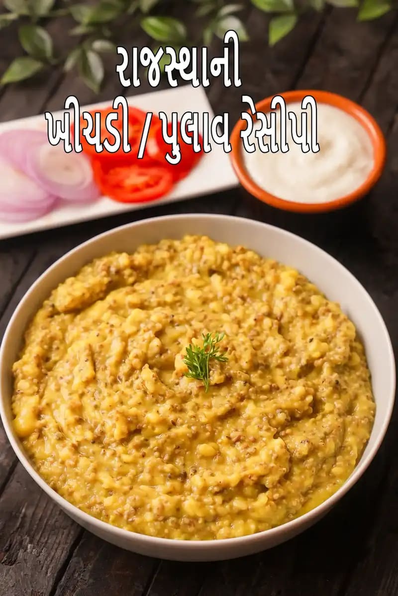 Rajasthani Khichdi,  Pulao