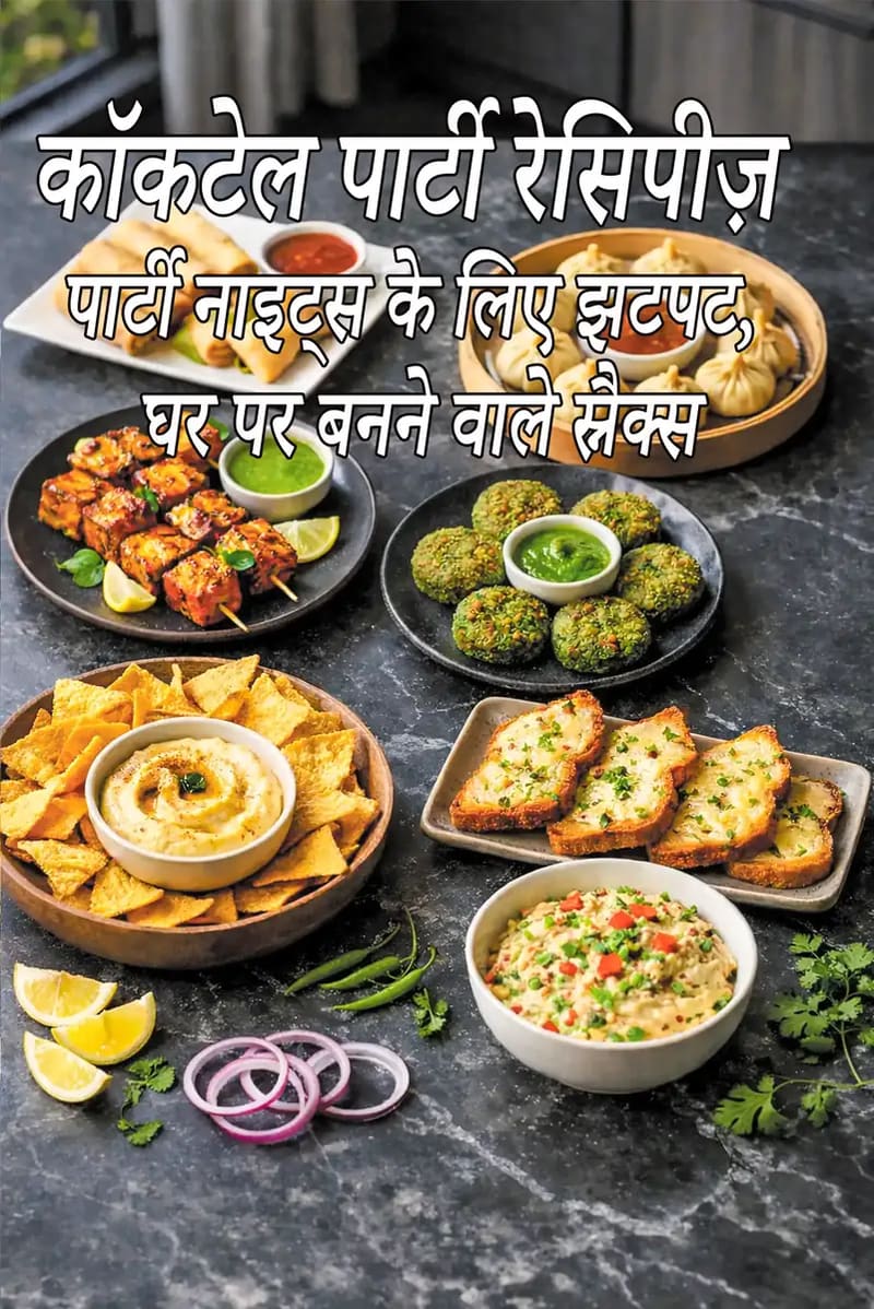 Cocktail Party Recipes Quick Homemade Snacks for Party Nights