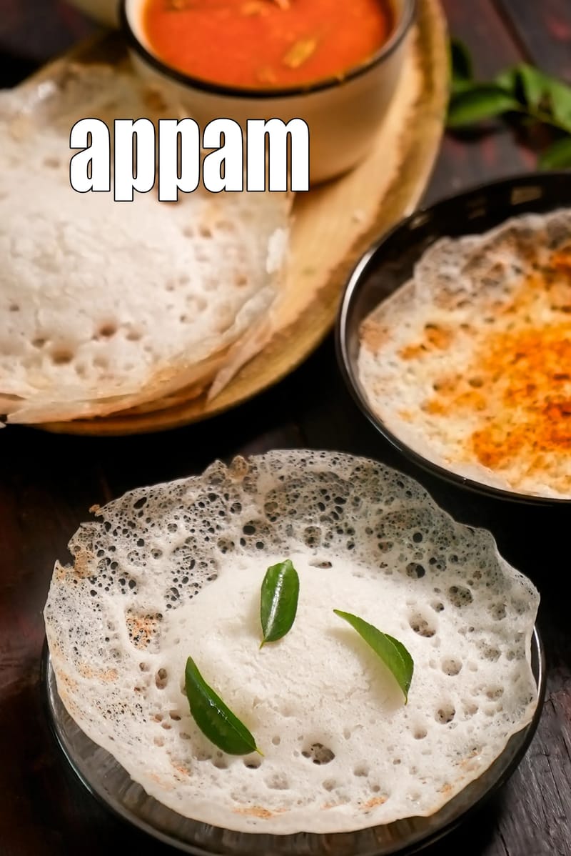 Appam recipe | instant appam | Kerala appam | palappam | | Tarla Dalal
