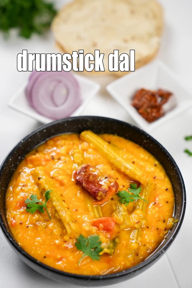 Drumstick dal recipe | South Indian style toor dal with drumsticks | healthy phalli wali dal |  | Tarla Dalal