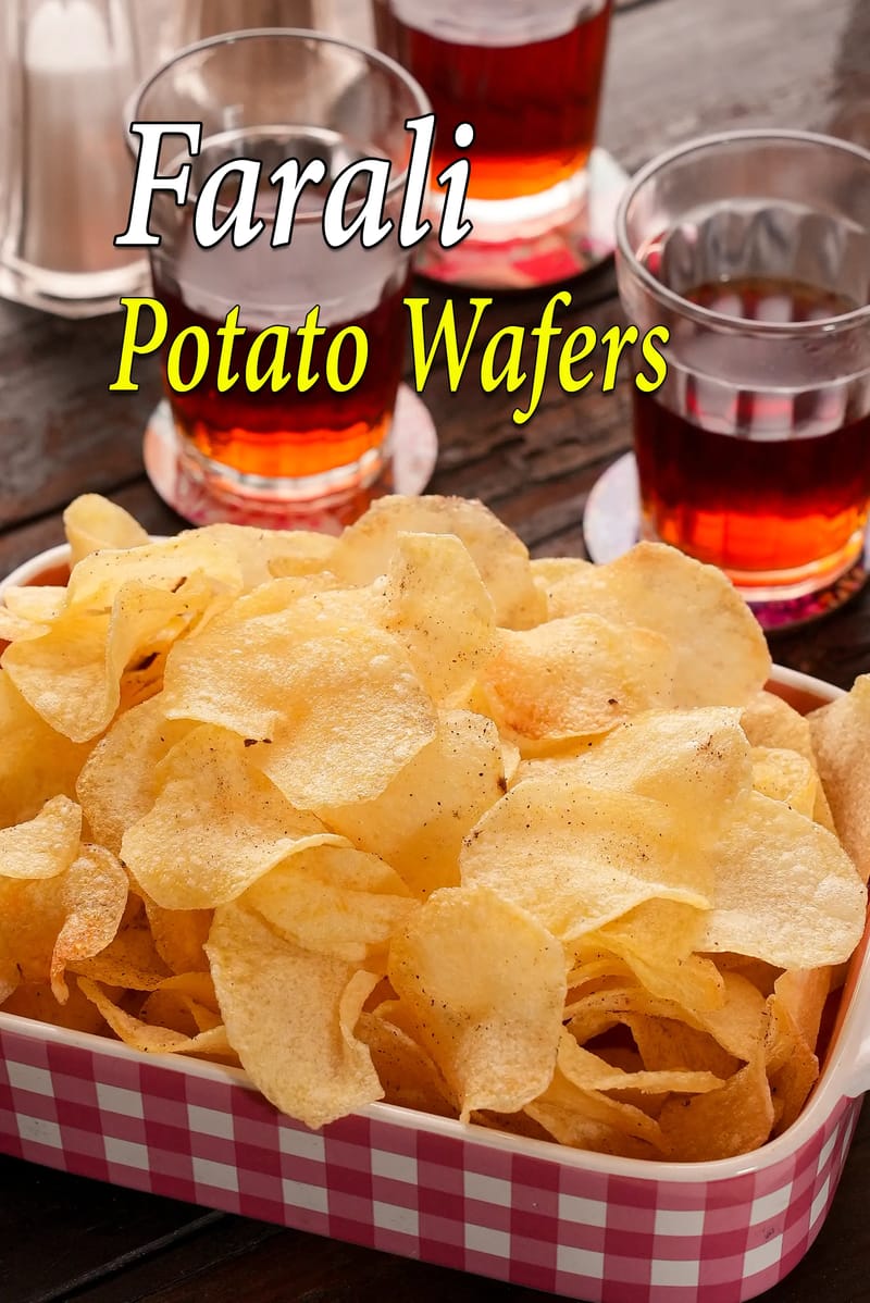 Farali potato wafers recipe | fasting potato chips | vrat potato chips | | Tarla Dalal