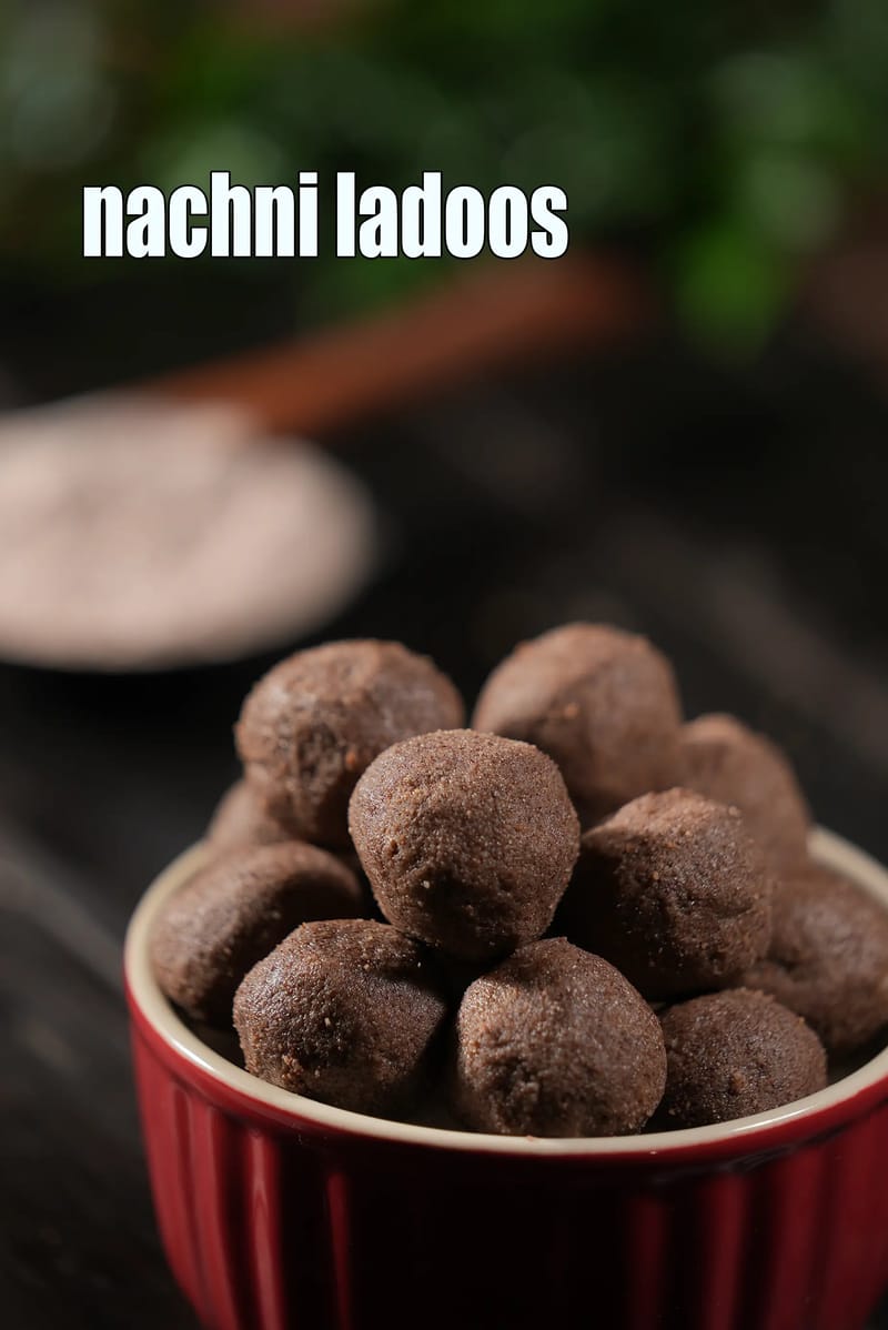 Nachni ladoos recipe | ragi ladoo |  sweet dish for pregnancy | ragi laddu | | Tarla Dalal