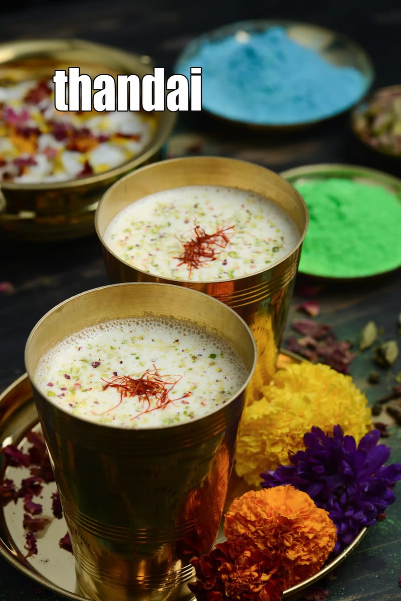 Thandai recipe | Rajasthani thandai drink | Homemade thandai Holi and Diwali recipe | how to make thandai powder at home | | Tarla Dalal