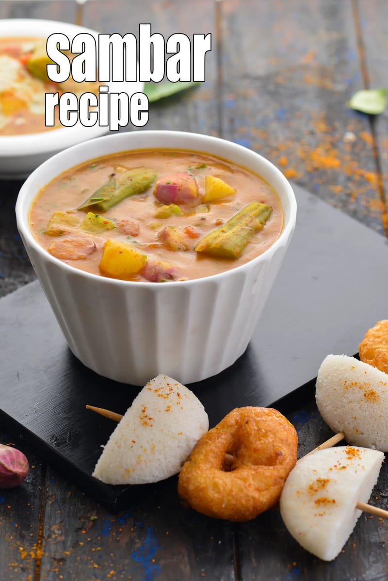 Sambar Recipe, South Indian Homemade Sambar Recipe, How to make Sambar | Tarla Dalal