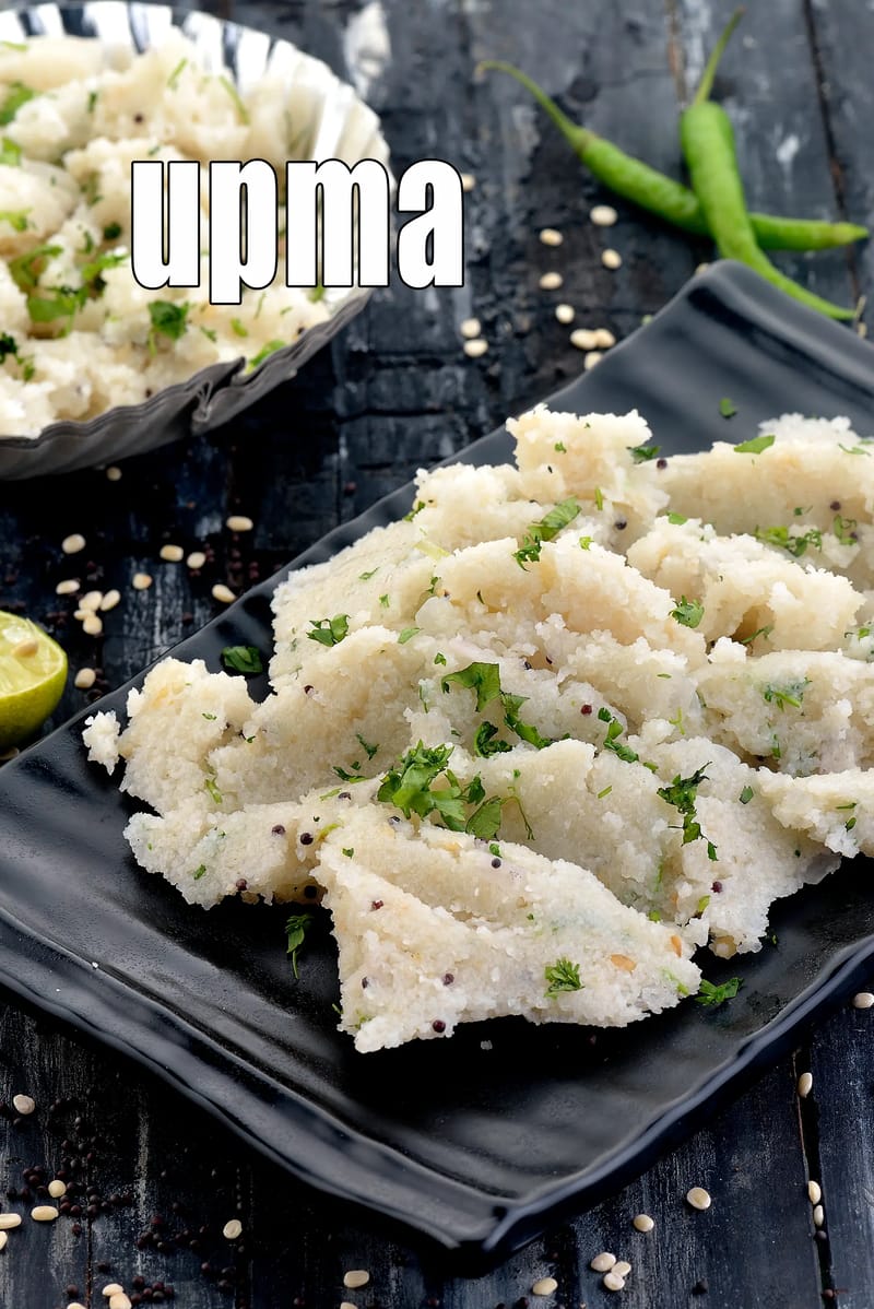 Upma recipe | rava upma | sooji upma | quick upma recipe | breakfast upma | | Tarla Dalal