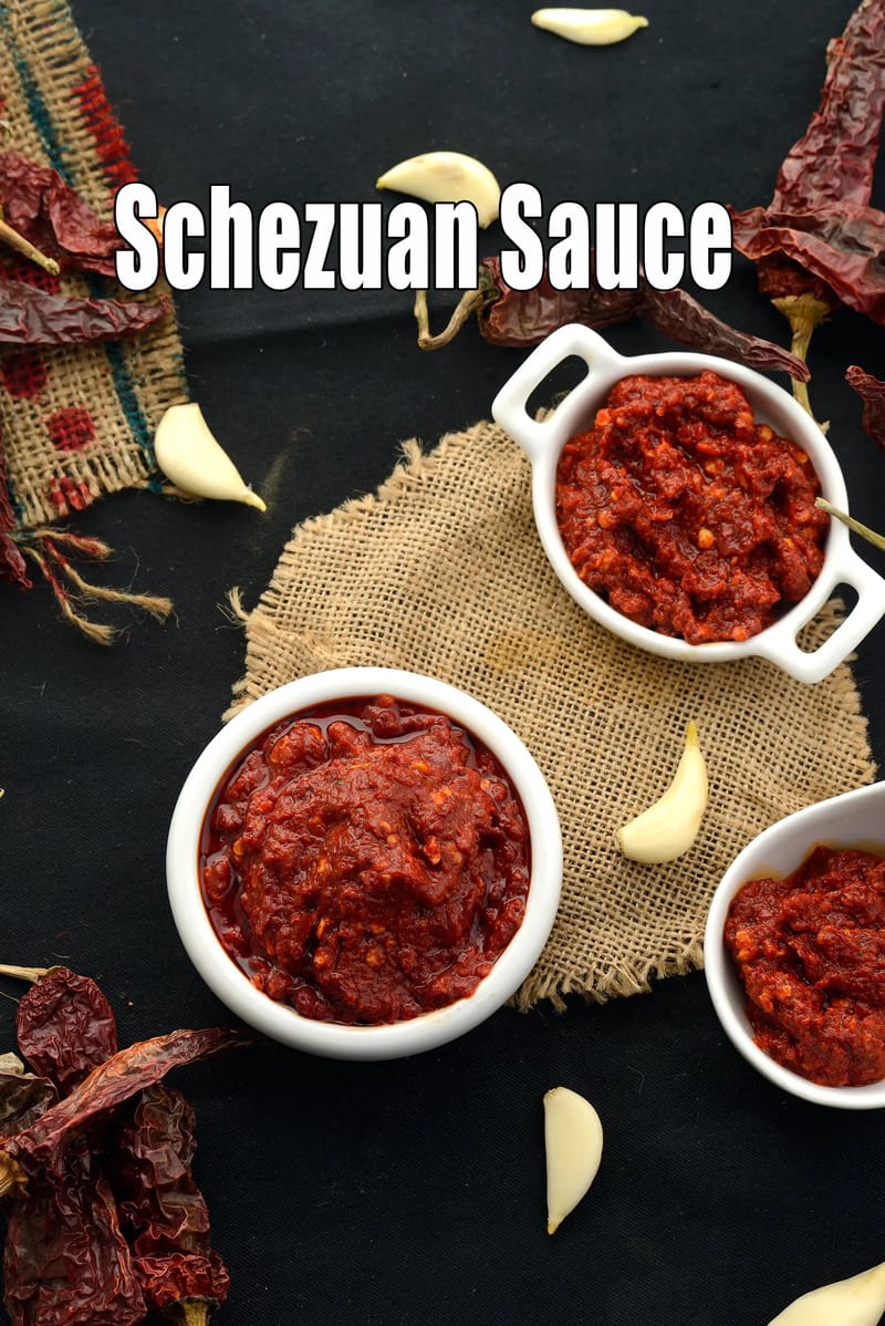 Schezwan sauce recipe | Indian style schezwan sauce | Chinese schezuan sauce | | Tarla Dalal