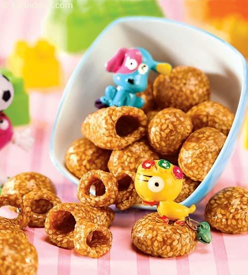 Almond Til Chikki | Tarla Dalal