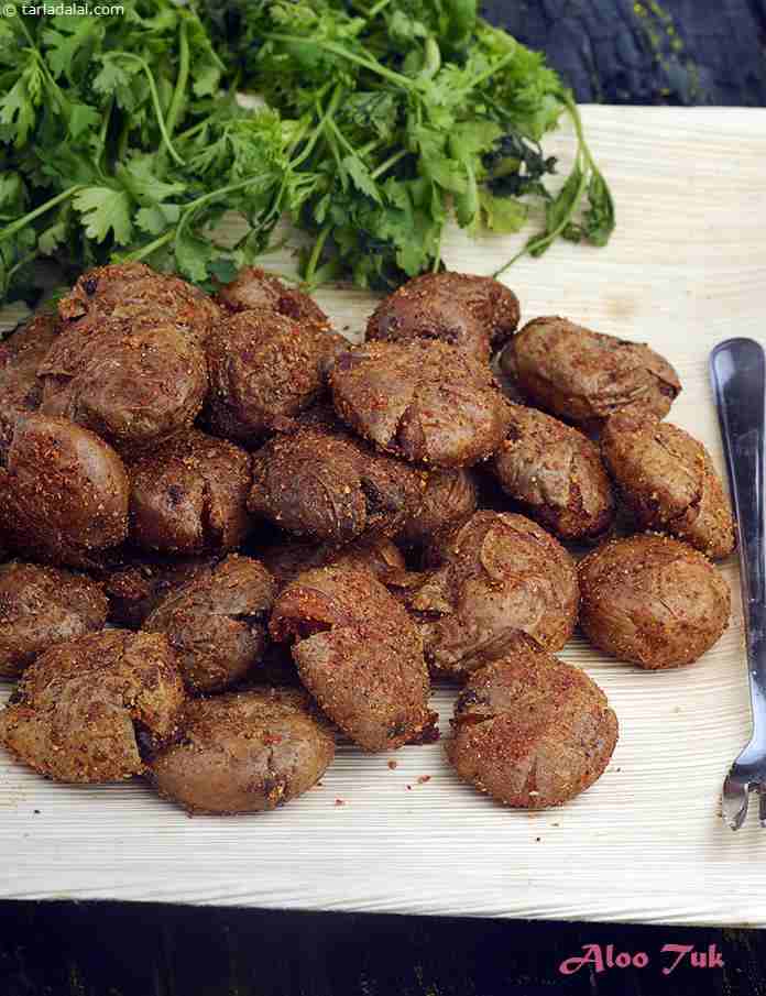 Aloo tuk recipe | Sindhi aloo tuk | traditional Sindhi aloo tuk | Sindhi tuk | | Tarla Dalal