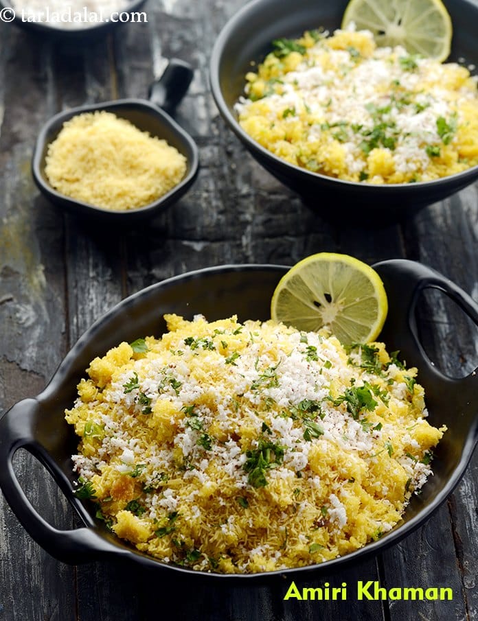 Amiri Khaman ( Microwave Recipe) | Tarla Dalal