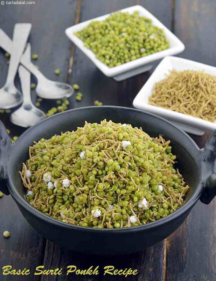 Basic Surti Ponkh Recipe | Tarla Dalal