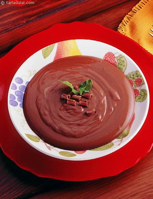 Eggless Chocolate Mousse ( Mexican Recipe), Mexican Recipes | Tarla Dalal
