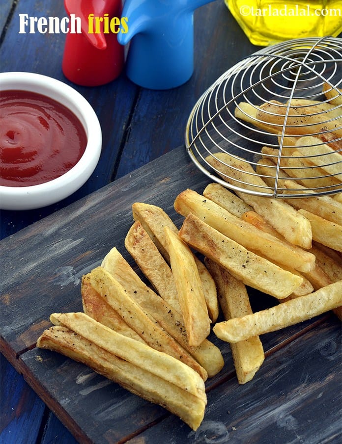 French Fries Recipe | Tarla Dalal