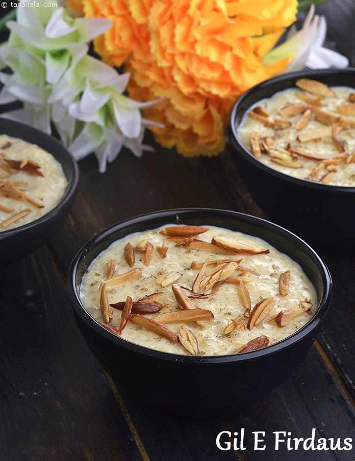 Gil-e- Firdaus, Hyderabadi Rice Kheer | Tarla Dalal