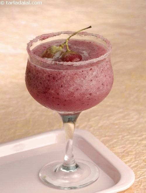 Grape Margarita ( Party Drinks ) | Tarla Dalal