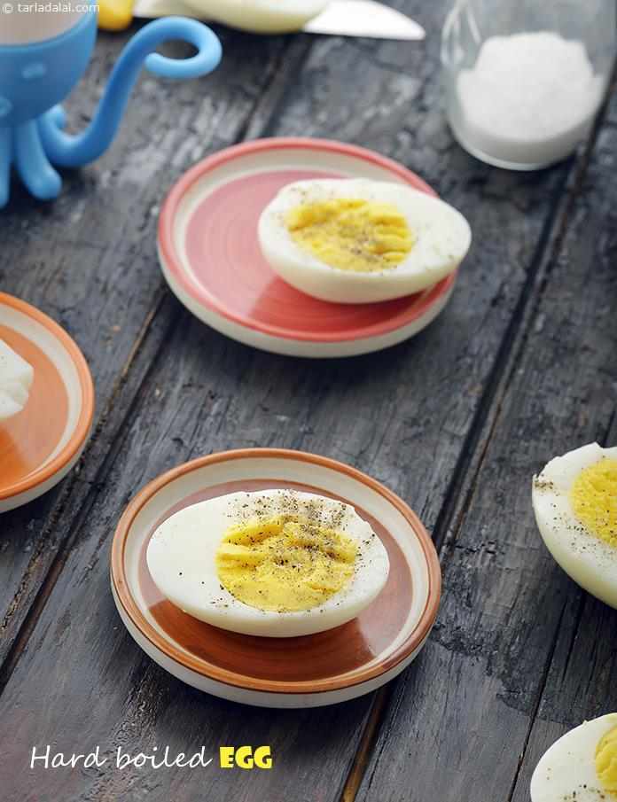 Hard Boiled Eggs | Tarla Dalal