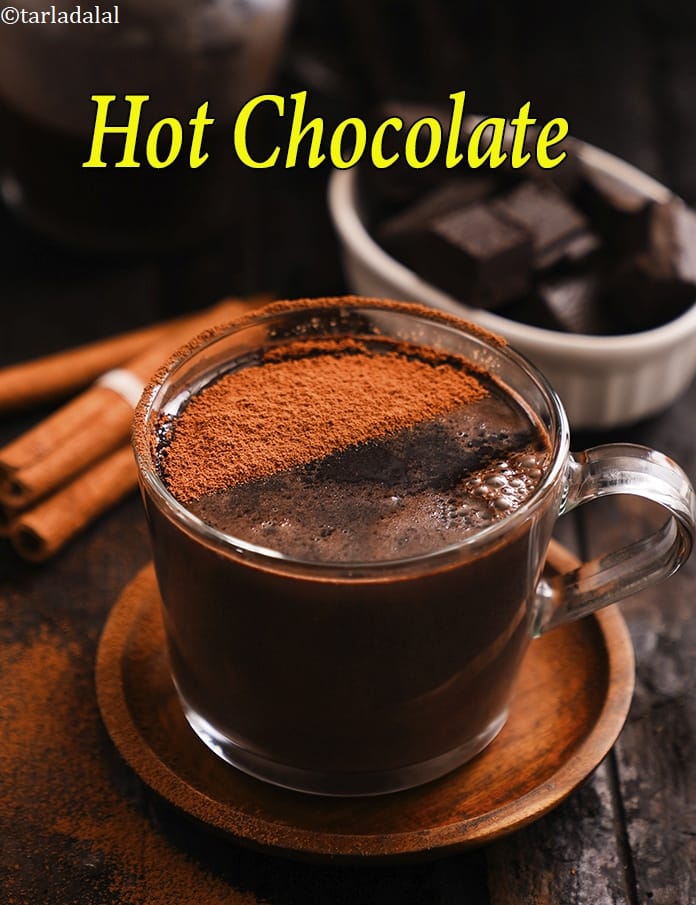 Hot chocolate recipe | Indian style hot chocolate | spiced hot chocolate | | Tarla Dalal