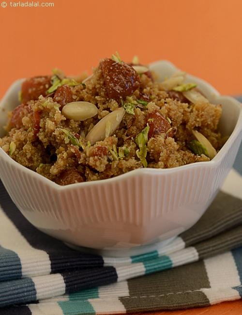 Kharek ka Halwa | Tarla Dalal