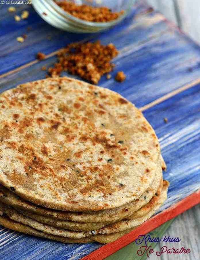 Khus-Khus Ke Parathe Recipe (Healthy Recipes) | Tarla Dalal