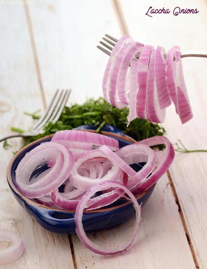 Laccha Onions (  Kebabs and Tikkis Recipes) | Tarla Dalal
