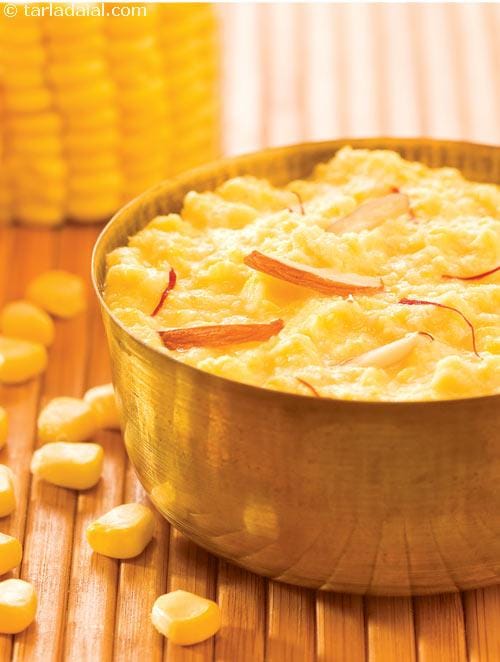 Makai Jajaria ( Pressure Cooking ) | Tarla Dalal