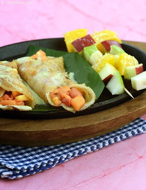 Malpua Rabri Sizzler | Tarla Dalal