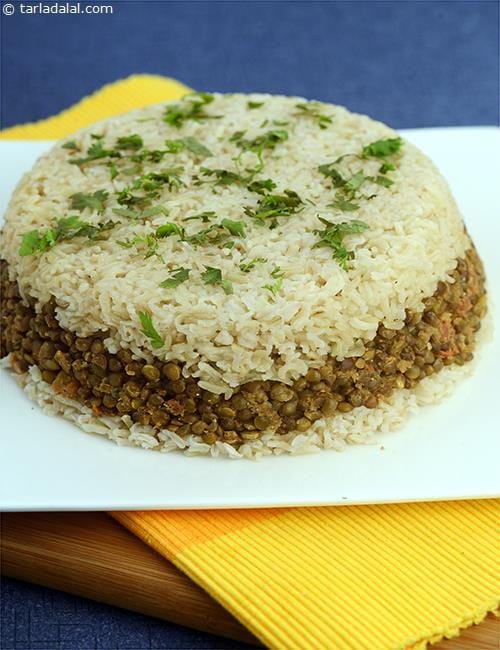 Masoor Biryani | Tarla Dalal