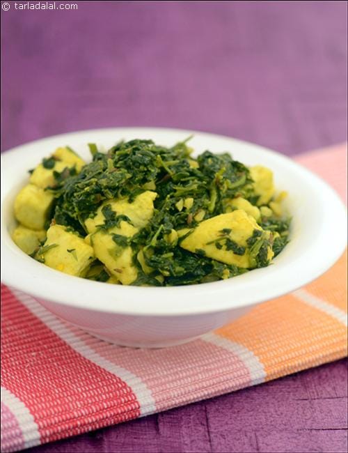 Methi Tofu | Tarla Dalal