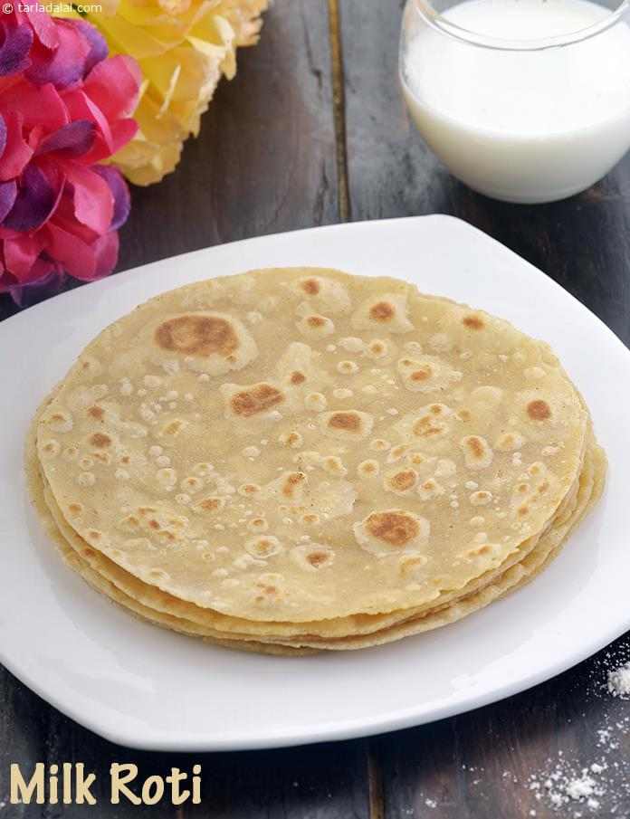 Milk Roti, Dudh ki Roti | Tarla Dalal