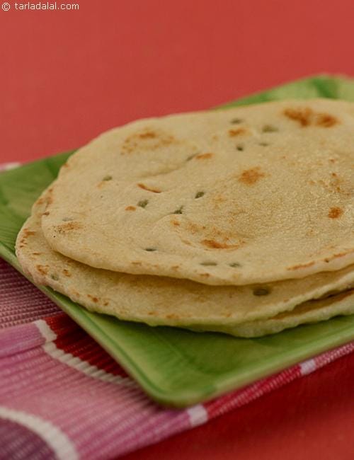 Mughlai Roti recipe | Mughlai Tava roti | | Tarla Dalal
